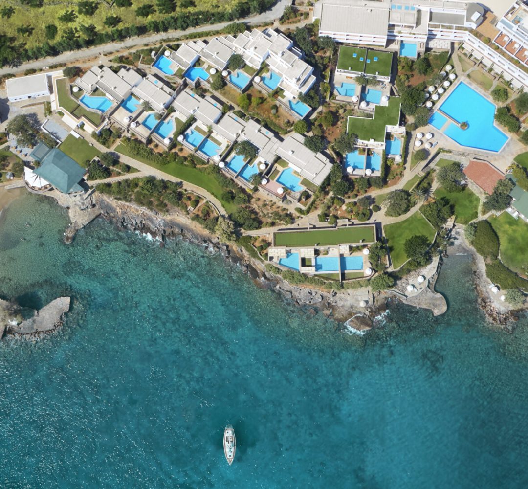 Elounda Mare aerial